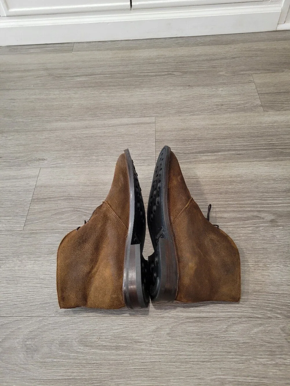Thursday Boots Co. Mocha Brown Suede Scout Chukka Rustic Boots Size 12